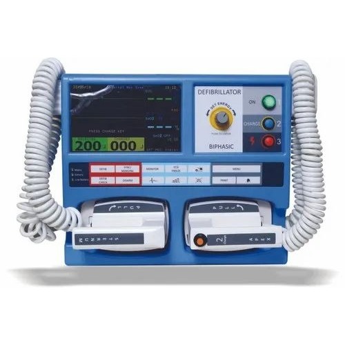 Biphasic Defibrillator Machine